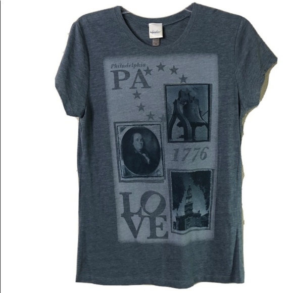 NWOT Independence Philadelphia PA LOVE Shirt XL - Picture 2 of 8